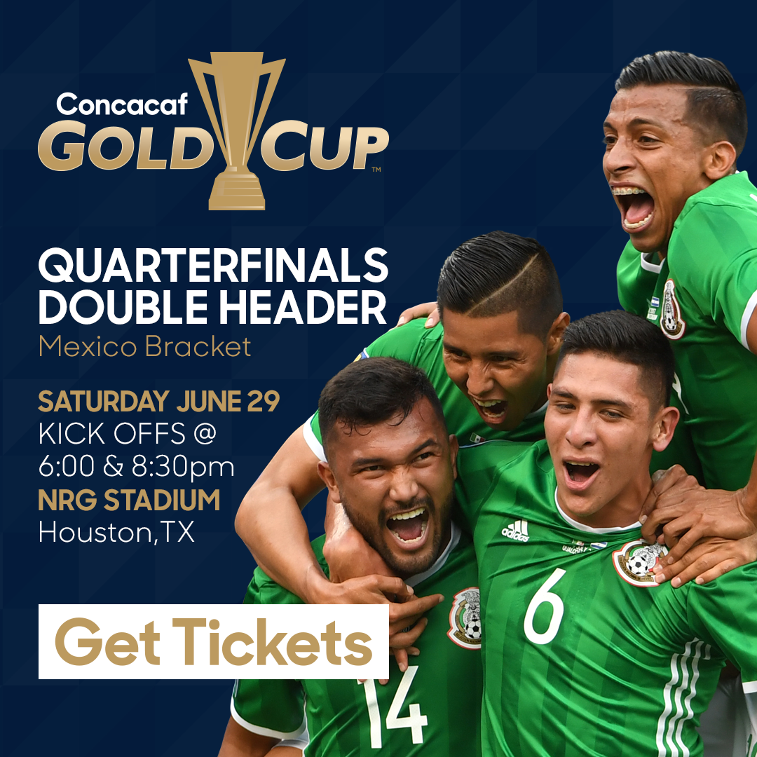 Concacaf Gold Cup Tickets Quarterfinals Doubleheader